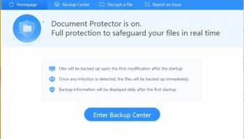 360 Document Protector screenshot