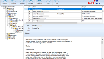 eSoftTools NSF to EML Converter screenshot
