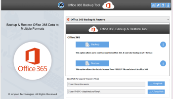 Office 365 to Office 365 Migration screenshot