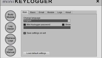 Mini Keylogger screenshot