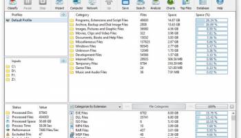 DiskSorter Pro screenshot