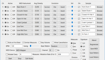AlgoRhythmia screenshot