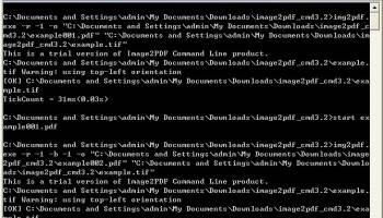 Image to PDF Converter Command Line screenshot