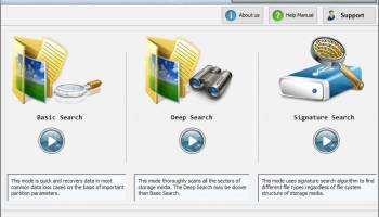 USB Media Data Recovery Software screenshot