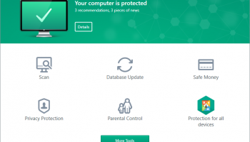 Kaspersky Internet Security screenshot