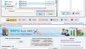 Send Bulk Text screenshot
