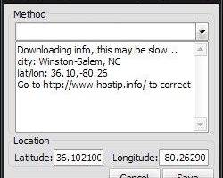 Redshift GUI screenshot