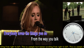 Multimedia Digital Signage Software screenshot