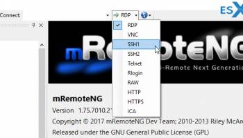 mRemoteNG Portable screenshot