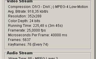 YAAI - Yet Another Avi Info screenshot