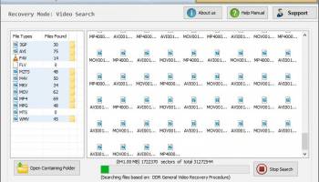 Memory Card Data Restore screenshot