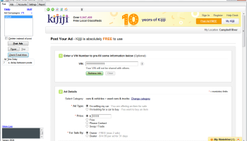 Kijiji Auto Poster screenshot