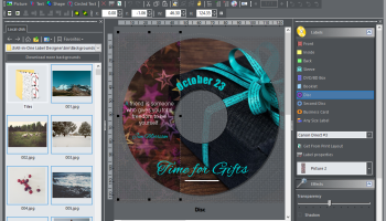 CD Label Designer screenshot