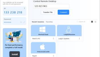 HopToDesk screenshot