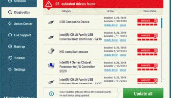 Auslogics Driver Updater screenshot