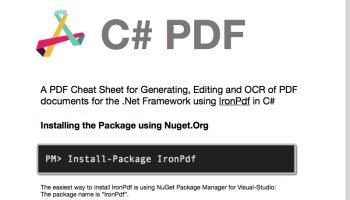 C# PDF screenshot