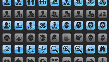 iOS Tab Bar Icon Set screenshot