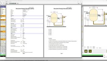 Decanter Sizing Calculator screenshot