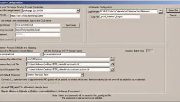 Migrate MDaemon Calendars to Exchange. screenshot