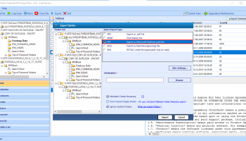 Outlook PST File Viewer Pro Plus screenshot