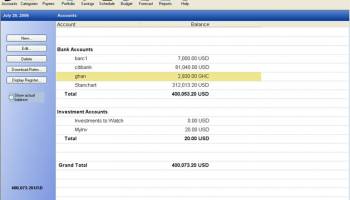 Boachsoft Finance screenshot