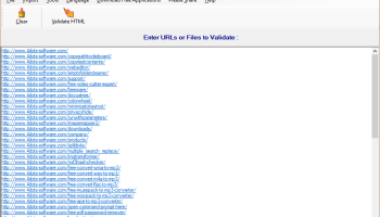 Batch HTML Validator screenshot