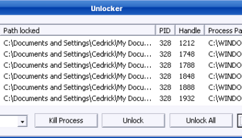 Unlocker portable screenshot