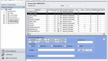 Test Data Generator TDG screenshot
