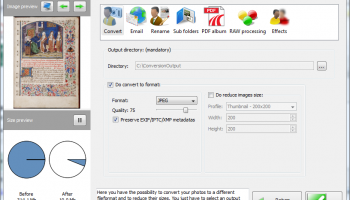 Contenta Converter BASIC screenshot
