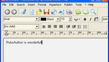 RoboAuthor screenshot