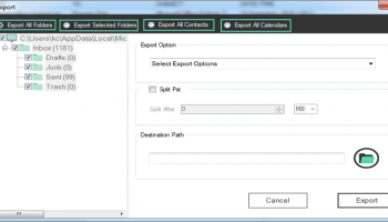 MailsSoftware Free PST Viewer screenshot