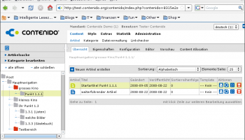 Contenido screenshot