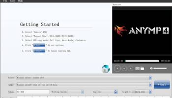 AnyMP4 DVD Copy screenshot