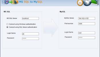 MS Access to MySQL Database Converter screenshot