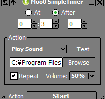 Moo0 SimpleTimer screenshot