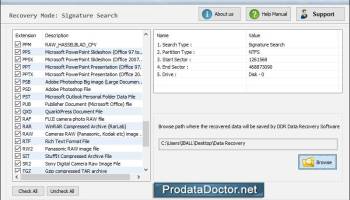 Data Recovery screenshot