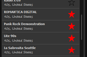 Radiolix radio player screenshot