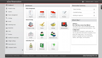 eZee Reservation - Online Booking Engine screenshot