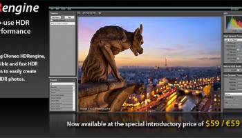 Oloneo HDRengine screenshot