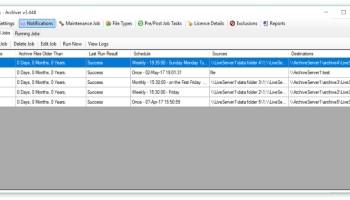 ArchiverFS screenshot