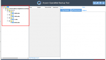 Opera Mail Converter screenshot