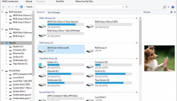 Magic RAID Recovery screenshot