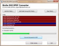Transfer Files From DOC to PDF screenshot