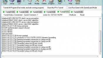 Ssh Tunnel Easy Portable Version screenshot