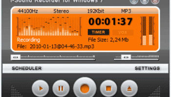 i-Sound Recorder screenshot