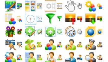 Application Design Icons screenshot