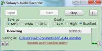Solway's Audio Recorder screenshot