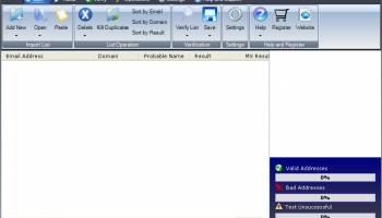Valid Email Verifier screenshot