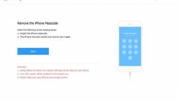 Tenorshare iPhone Password Unlocker screenshot