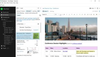 Evernote Touch screenshot
